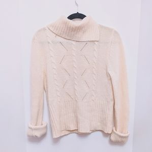 HALOGEN Lambswool Cowl Sweater